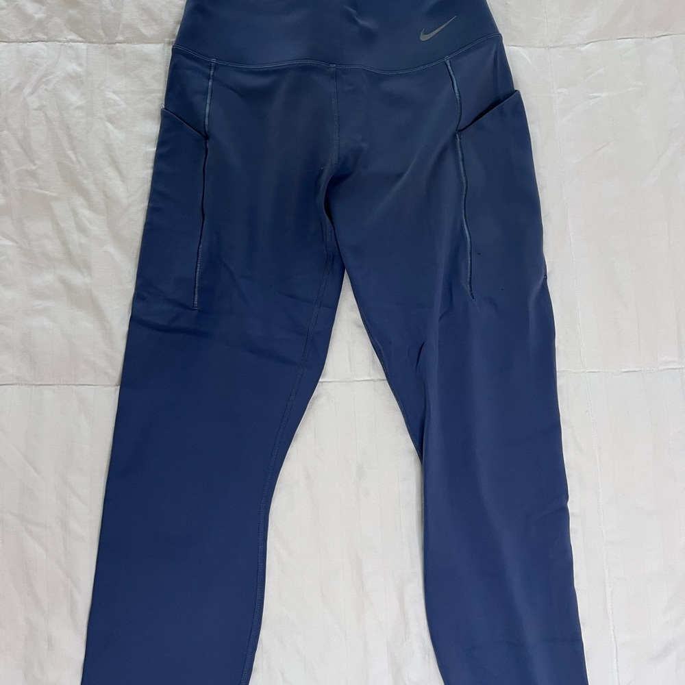 Nike Blue Leggings for Active Comfort